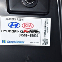 2016-2017 Hyundai Sonata 2017 Kia Optima Hybrid Battery Pack 37510-E6000 270volt