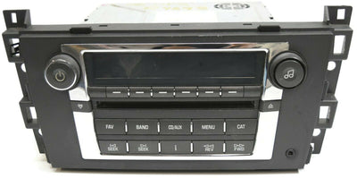 2006-2009 Cadillac DTS Radio Stereo MP3 Cd  Player Aux In 15809942 - BIGGSMOTORING.COM