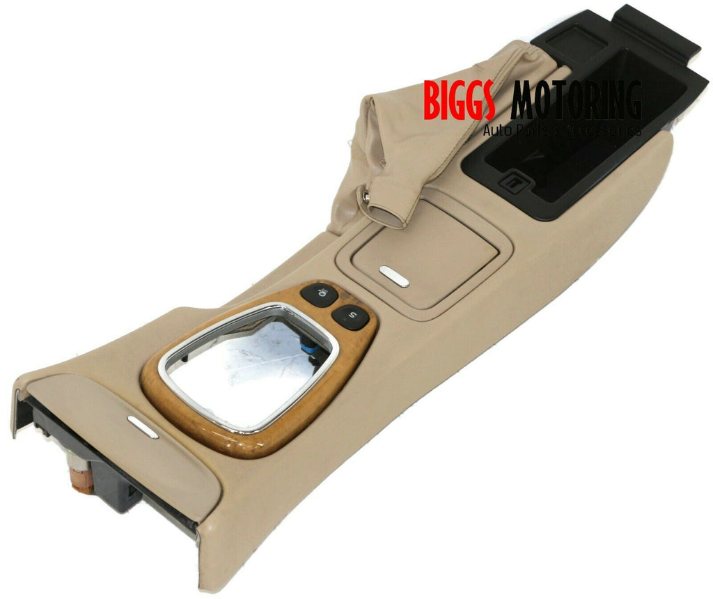 Console Centrale Jaguar S-Type 1999-2002 - Garniture Supérieure Levier Vitesse - Beige