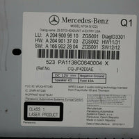 2012-2015 Mercedes Benz C250 C300 Navigation Radio Stereo Cd Player A2049009610