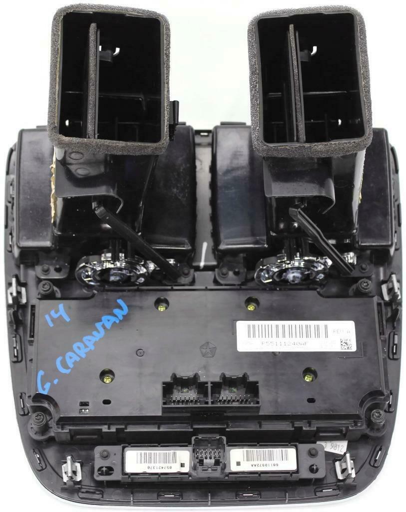 2011-2016 DODGE CARAVAN DASH CLIMATE CONTROL W/BEZEL P55111240AF