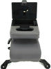 1999-2010 Ford F250 F350 Front Jump Center Console Seat Gray - BIGGSMOTORING.COM