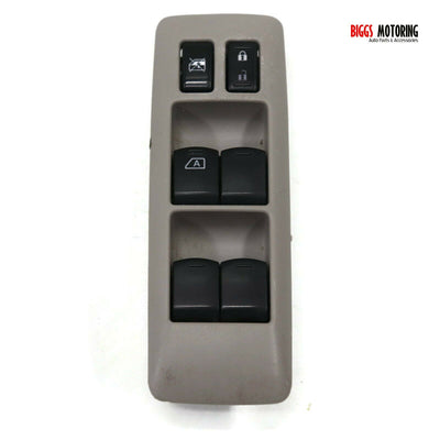 2009-2013 Nissan Rogue Driver Side Power Window Switch Gray