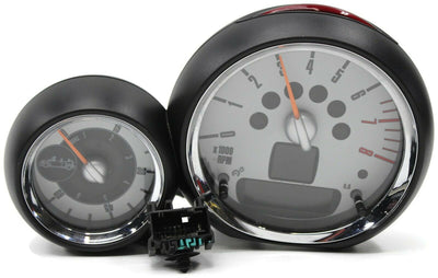 2009 Mini Cooper Convertible Instrument Cluster Tachometer & Open Meter 9 201 40