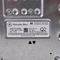 2006-2008 MERCEDES BENZ W251 R350 HARMAN BECKER AMP AMPLIFIER A 251 870 66 89 - BIGGSMOTORING.COM