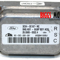 2006-2007 Ford Explorer Stability Yaw Rate Sensor 3C54-3C187-AC - BIGGSMOTORING.COM