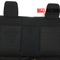 2007-2017 Jeep Wrangler JK 2Door Rear Bench Seat 2 Tone Gray cloth