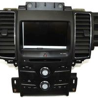14-16 Ford Taurus Radio CD Player Display Screen  (3 Pieces) DG1T-19C107-JC - BIGGSMOTORING.COM