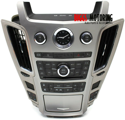 2008-2015 Cadillac Cts Navigation Radio Face Climate Control Panel 25881369