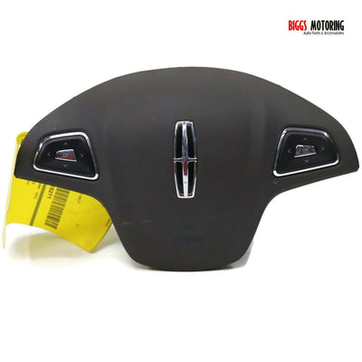 2013-2018 Lincoln MKZ Driver Side Steering Wheel Air Bag Black 33319