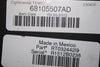 2012 DODGE GRAND CARAVAN TIPM TOTALLY INTEGRATED POWER FUSE BOX68105507AD