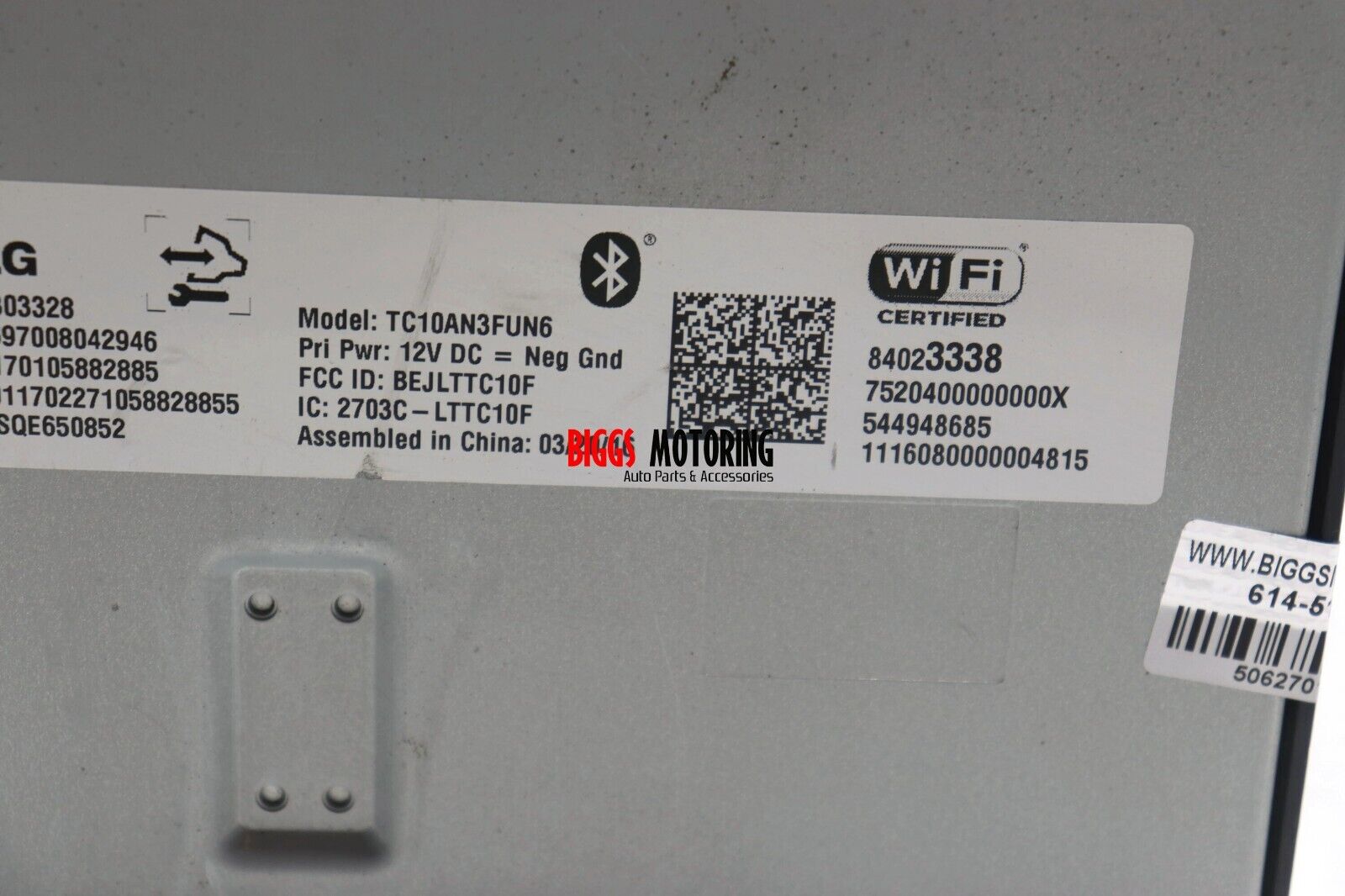 2016-2017 Chevy Tahoe Silverado Communication Telematics Module 840233