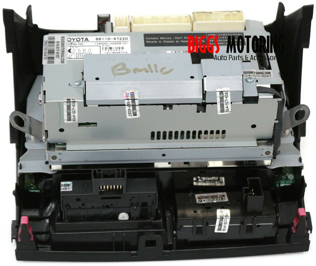 thumbnail image 2 of 2006-2009 Toyota Prius Information Display Screen – OEM 86110-47230 (6 Speaker Model) 2 of 6