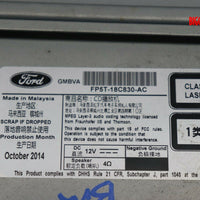 2015-2020 Lincoln Mkz Radio Stereo Cd Mechanism Player FP5T-18C830-AC