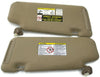 2003-2007 Nissan Murano Driver & Passenger t Side Sun Visor Tan - BIGGSMOTORING.COM