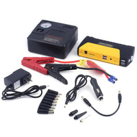 Portable 68800mah USB  Auto Engine Car Jump Starter Emergency Charger Booster Power Bank Battery With Air Pump Set