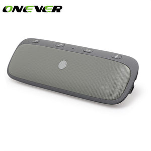 Onever Car Bluetooth Speakerphone Hands-free Car Kit Wireless Sunvisor Car Speaker Player Support Private Talk with Car Charger