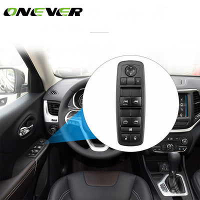 Onever Car Power Window Switch Panel Driver Side Master Console Control Switch Door Lock Switch For Jeep Liberty Dodge Journey