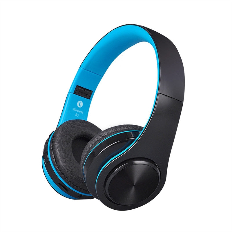B3 Stereo Wireless Bluetooth Headphone Over Ear Foldable Soft Protein Earmuffs with TF Slot