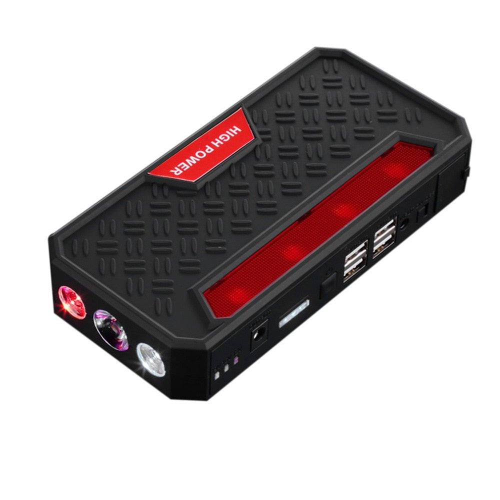 CY-013 12V Ultra-thin Car Battery 6000mAh Jump Starter Multifunctional Starter Portable Car Accessories With SOS Light