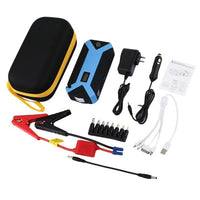 Portable 12V 82800mAh Dual USB Output Car Jump Starter Car Charger with Flash Light Battery Power Bank Emergency Power Supply