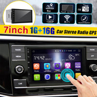 7'' Car Stereo 2DIN Android 8 Quad Core Car Stereo Radio Touchable Bluetooth WiFi GPS Radio Video Player