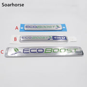Soarhorse Car Ecoboost Emblem Decal For Ford Focus Kuga Escape F-150 Tailgate Replace Sticker